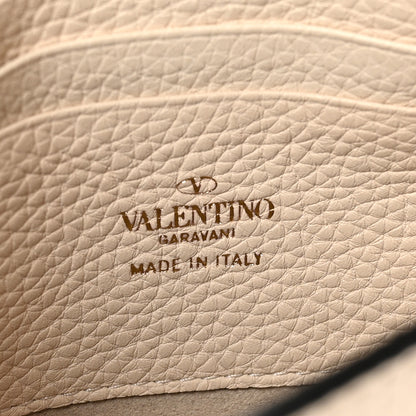 Valentino Garavani Calfskin Rockstud Crossbody Pouch Light Ivory 6 of 9