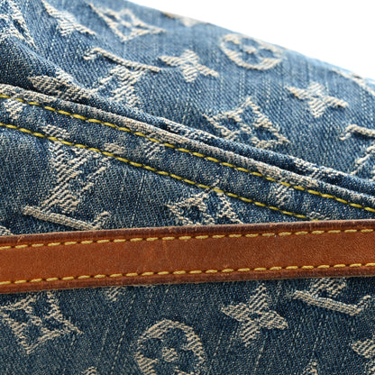 Louis Vuitton Monogram Denim Mini Pleaty Blue 11 of 13