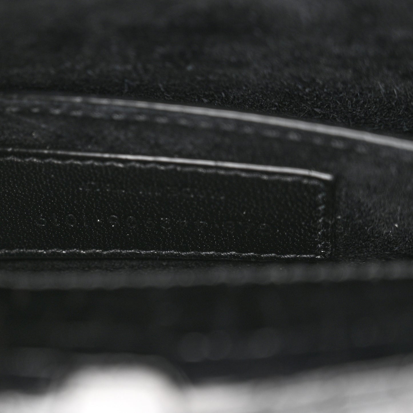 Calfskin Crocodile Embossed Medium Monogram Sunset Black