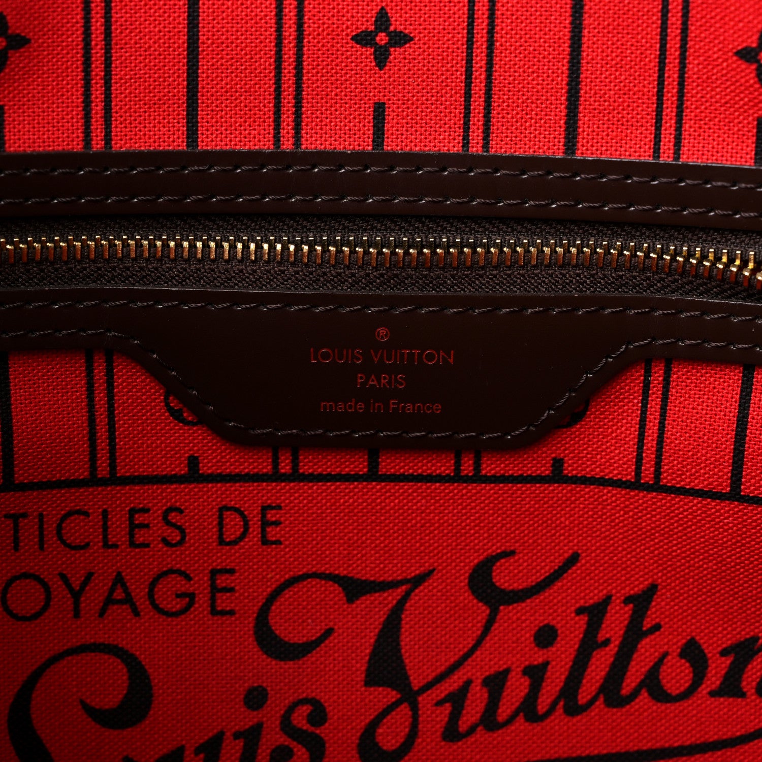 Louis Vuitton Damier Ebene Neverfull PM 6 of 10