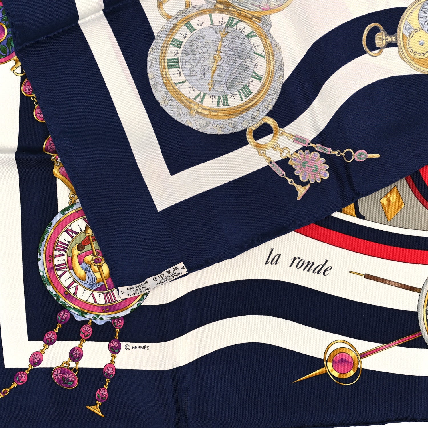 Hermes Silk Parmi Les Fleurs Scarf 90 3 of 3