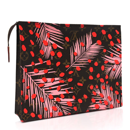 Louis Vuitton Monogram Jungle Dots Toiletry Pouch 26 Sugar Pink Poppy 3 of 10