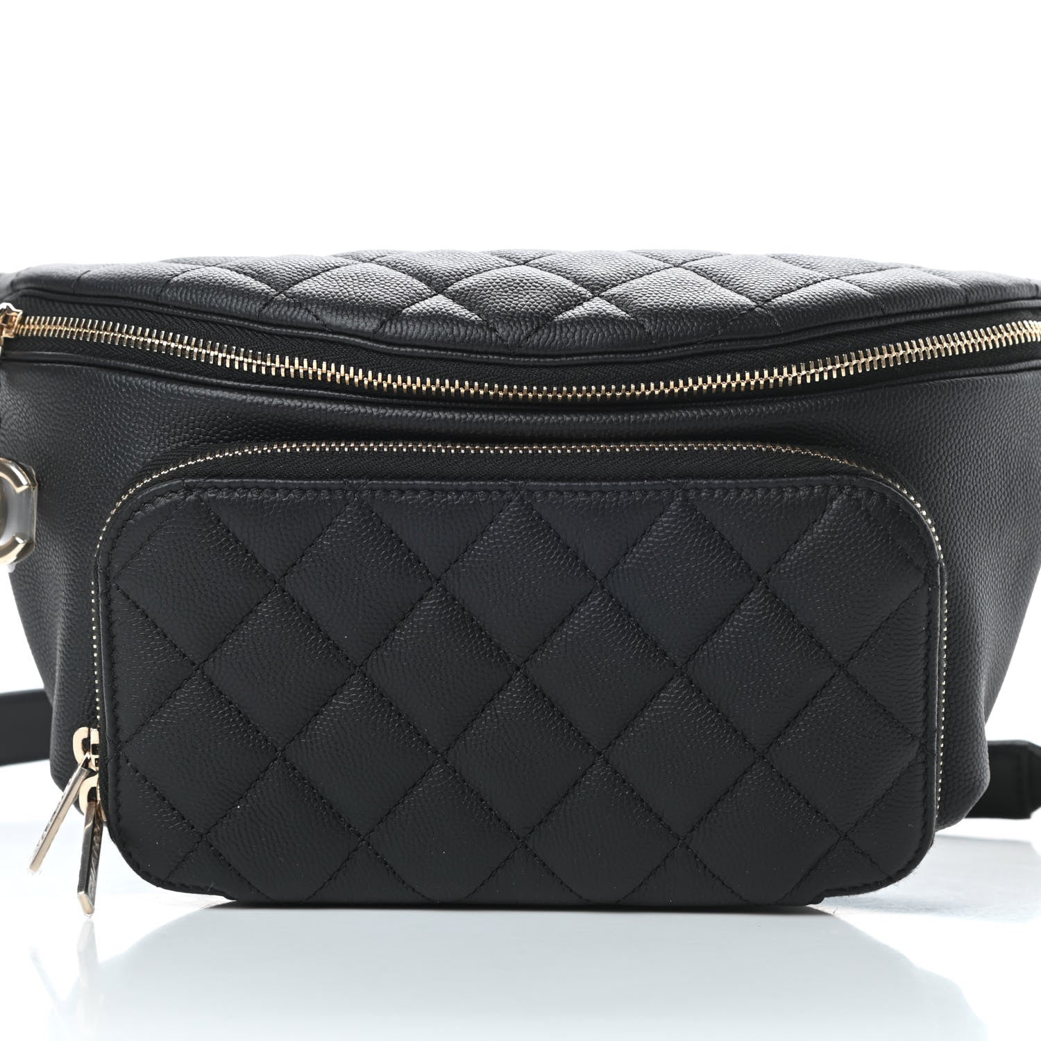 Chanel Caviar Quilted Business Affinity Waist Belt Bag Black 8 of 11