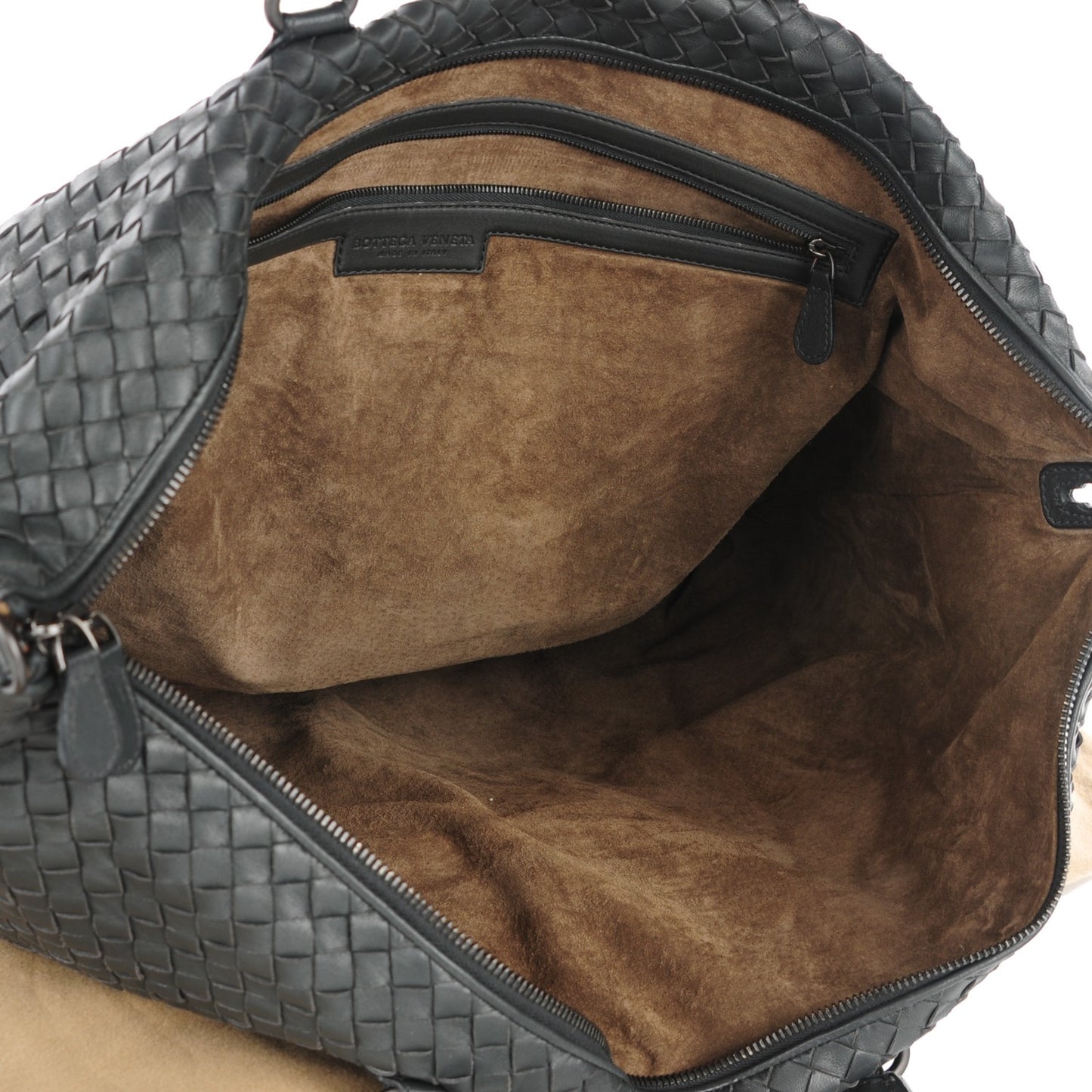 Nappa Intrecciato Convertible Bag Anthracite