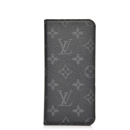 Louis Vuitton Monogram Eclipse iPhone 7 Plus Folio Case 1 of 6