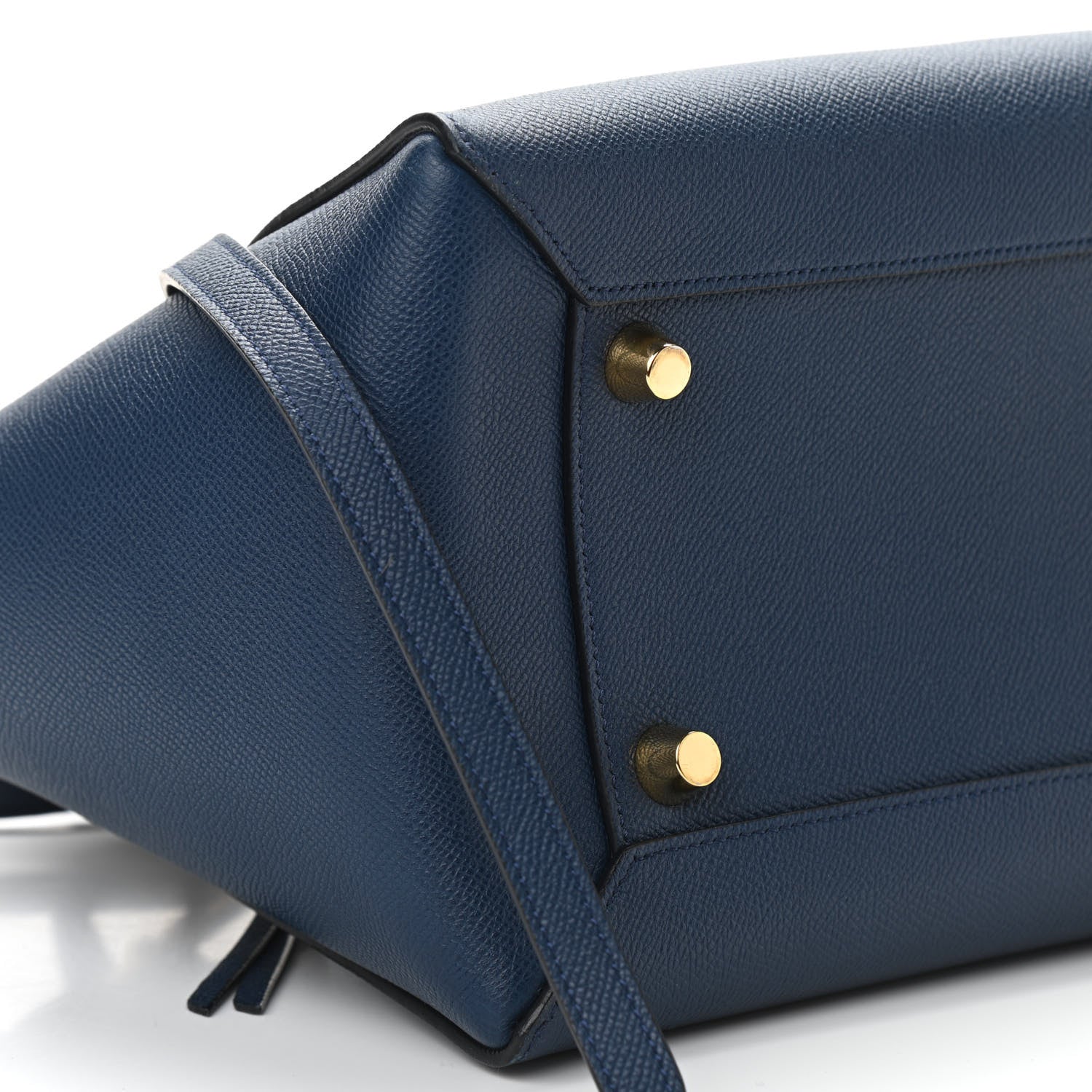Celine Grained Calfskin Mini Belt Bag Deepsea 9 of 10