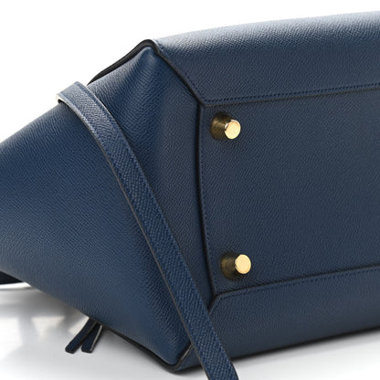 Celine Grained Calfskin Mini Belt Bag Deepsea 9 of 10