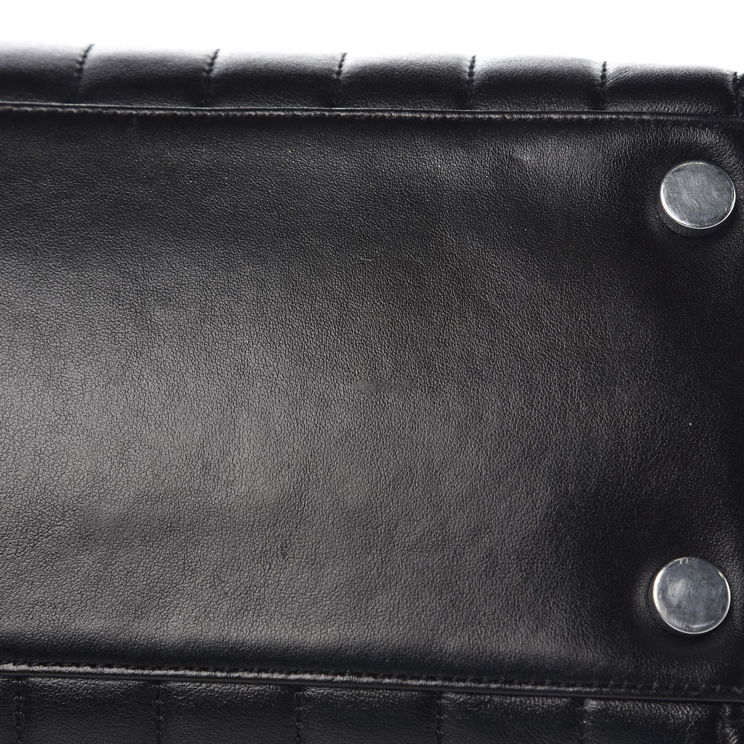 Calfskin Y Quilted Monogram Large Loulou Shopper Black