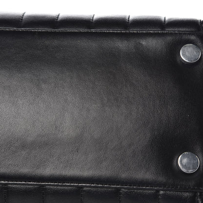 Saint Laurent Calfskin Y Quilted Monogram Large Loulou Shopper Black 11 of 14