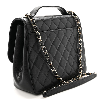Chanel Caviar Quilted Large Business Affinity Flap Black 3 of 10