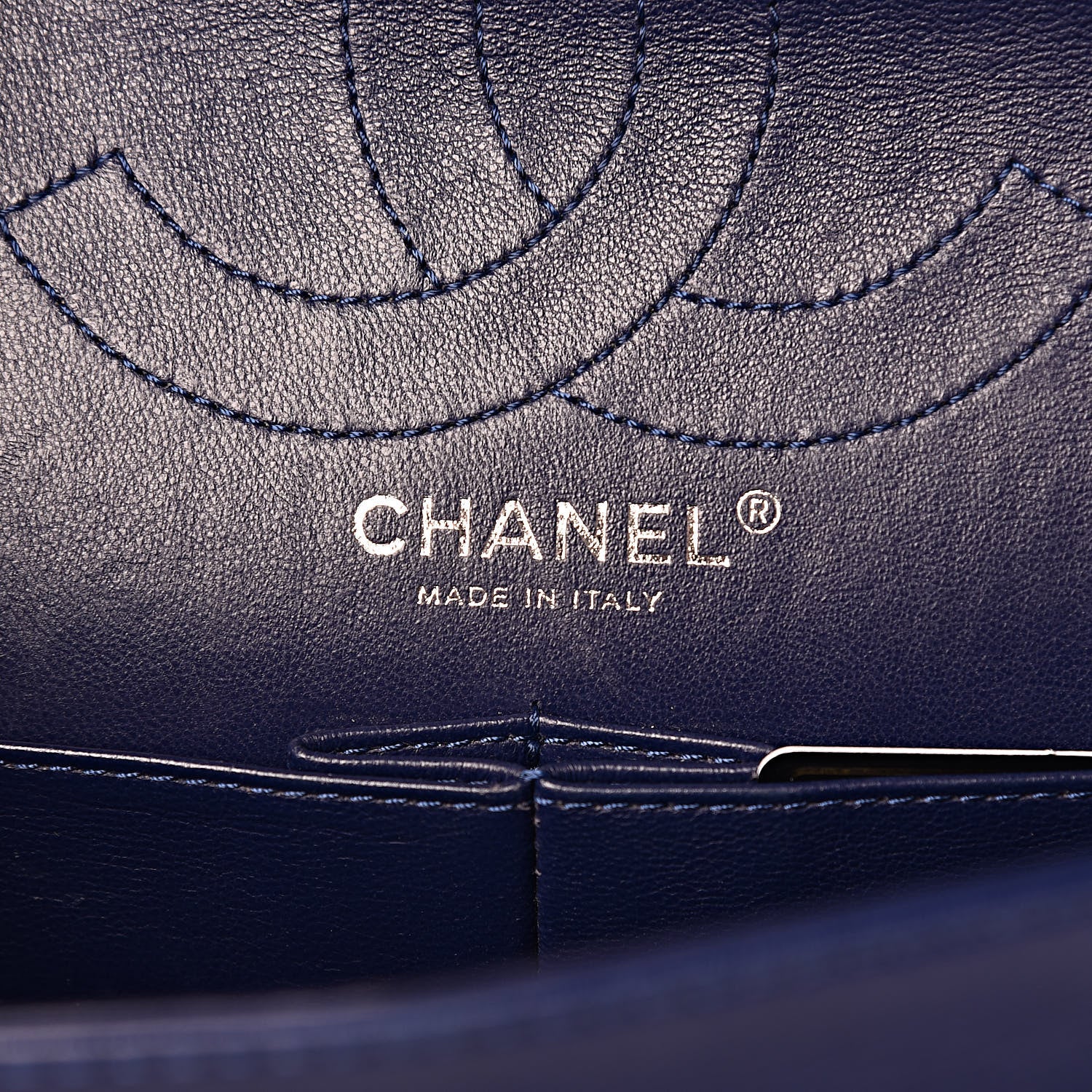 Chanel Patent Quilted 2.55 Reissue 226 Flap Navy 6 of 13