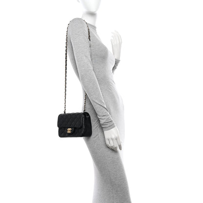 Chanel Caviar Quilted Mini Square Flap Black 2 of 11