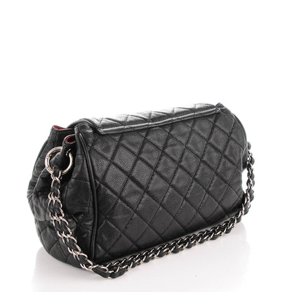 Chanel Caviar Quilted Timeless Accordion Flap Black 3 of 7