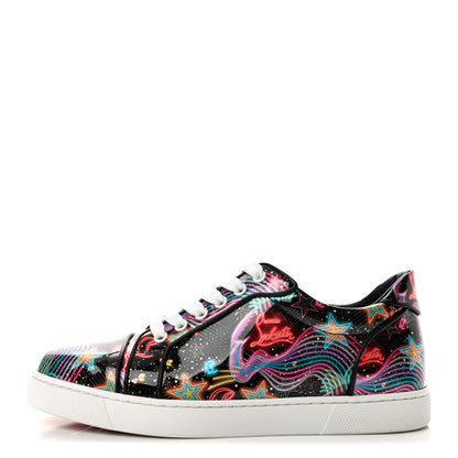 Christian Louboutin Patent Starlight Orlato Flat Sneakers 40 Multi 1 of 11
