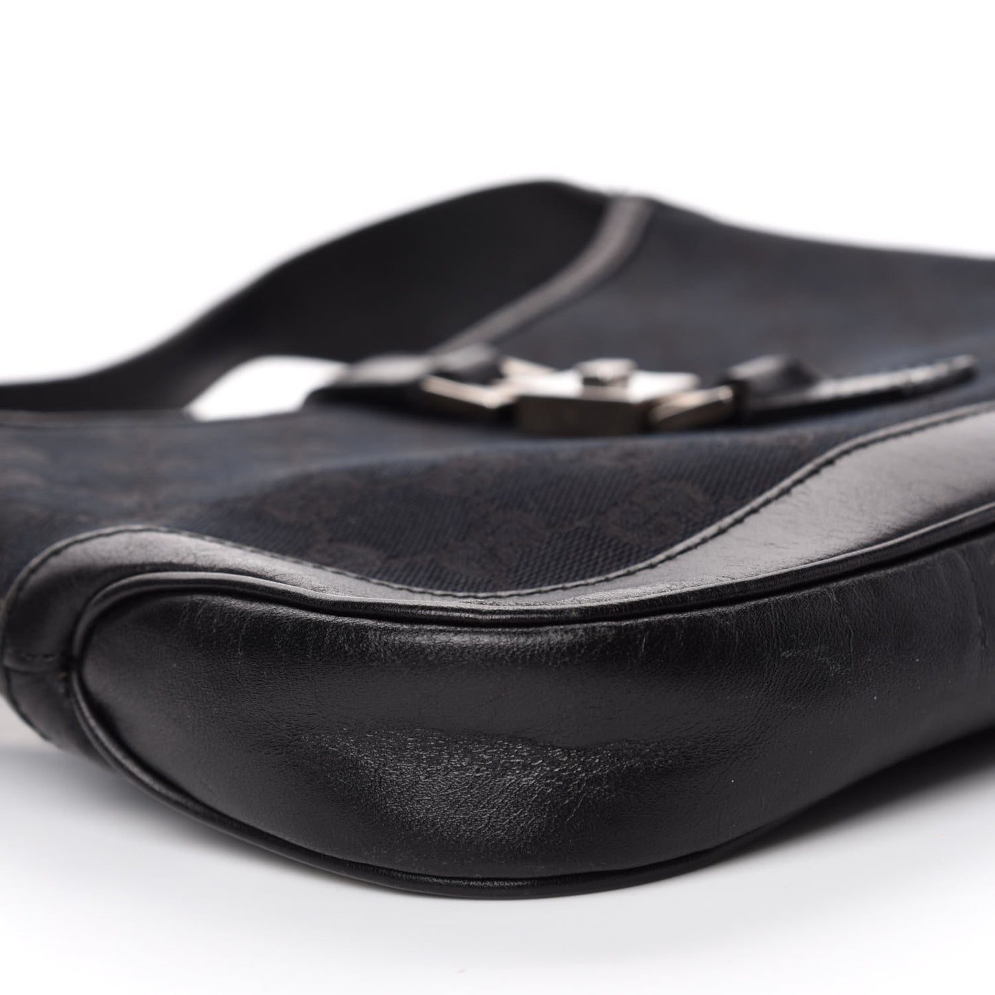 Monogram Small Jackie O Hobo Black
