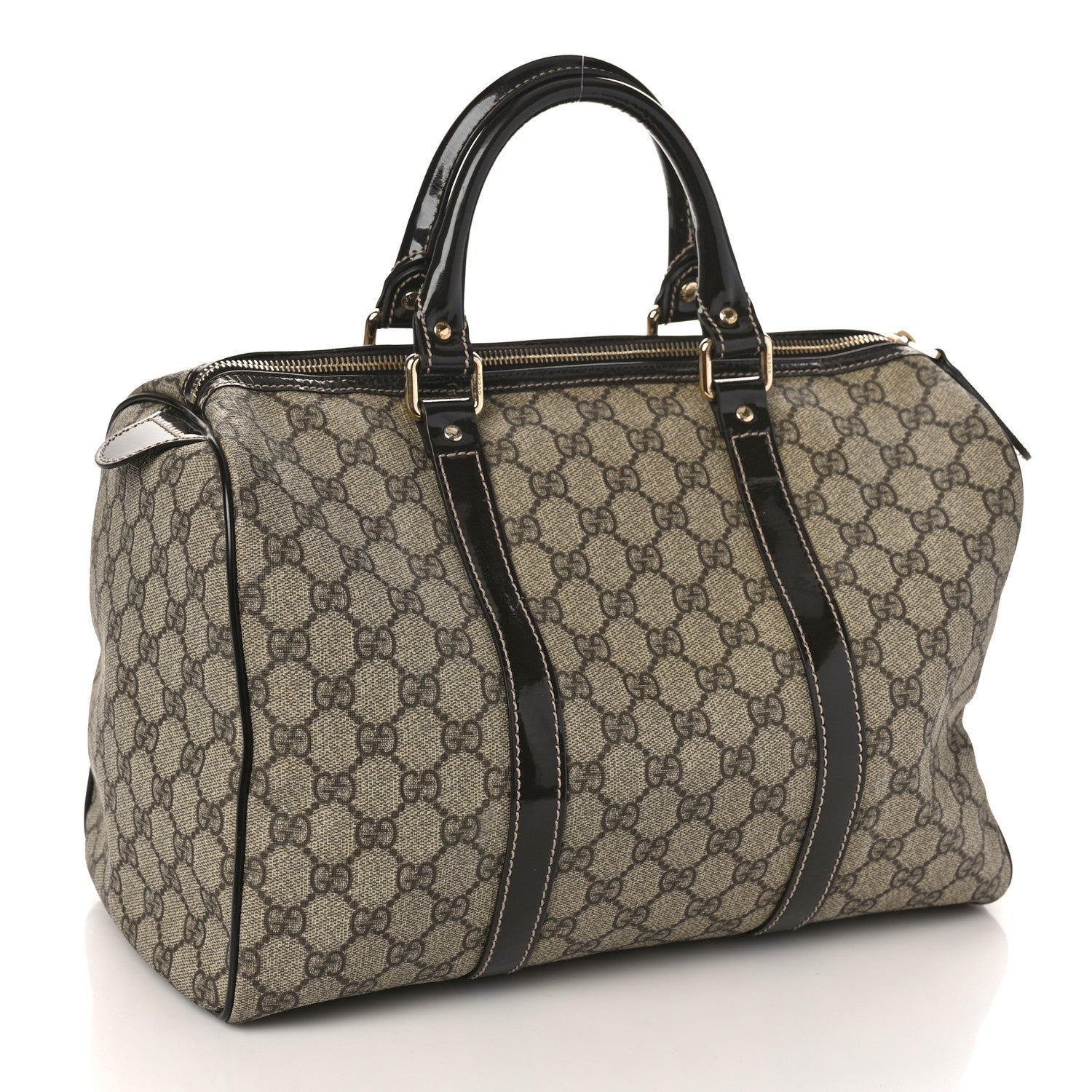 Gucci GG Plus Monogram Medium Joy Boston Dark Brown 3 of 9