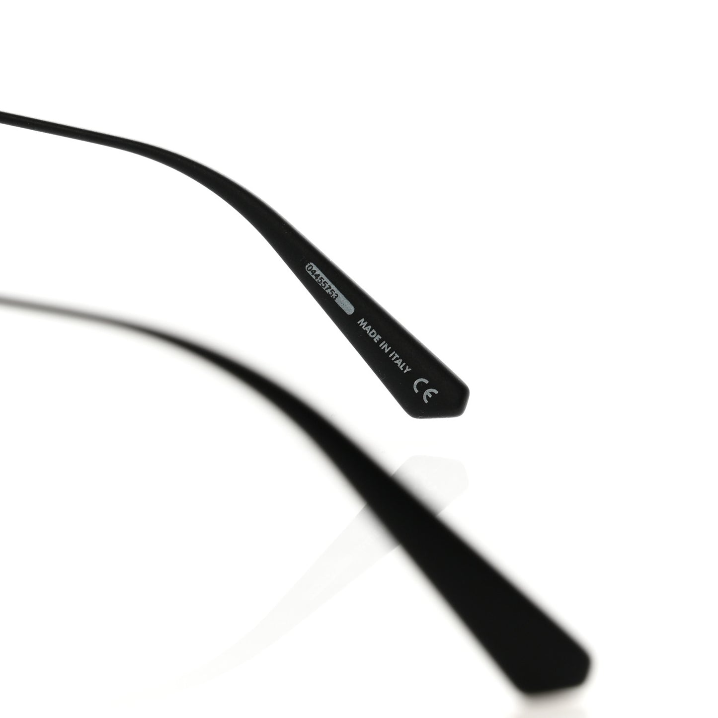 Rectangular 30 Montaigne 1 Sunglasses Black