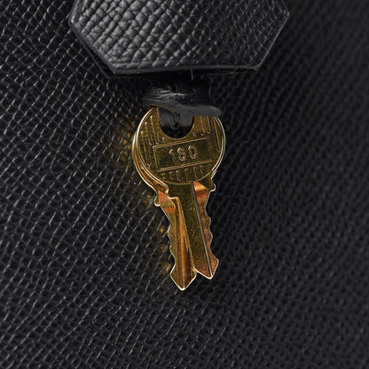 Hermes Epsom Kelly Sellier 25 Black 37 of 41