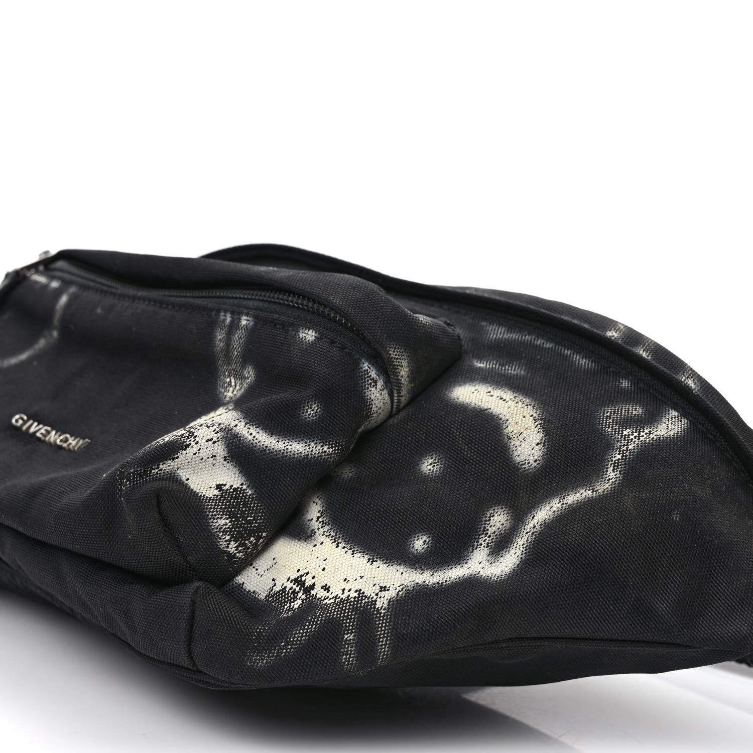 Givenchy X CHITO Nylon Graffiti Effect Essential U 4G Belt Bag Black 8 of 11