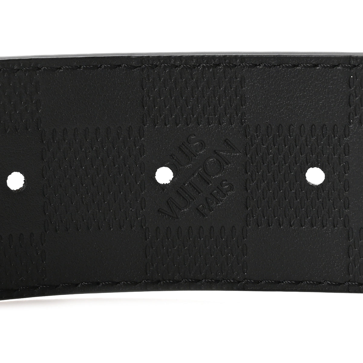 Louis Vuitton Damier Graphite Damier Infini 40mm LV Initiales Reversible Belt 110 44 Black 3 of 6