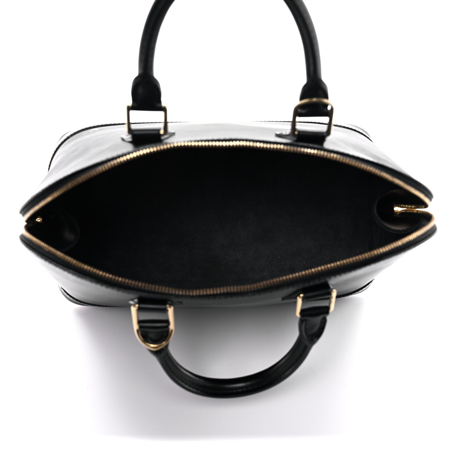 Louis Vuitton Epi Alma PM Black 4 of 10