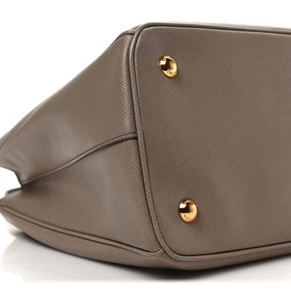 Prada Saffiano Lux Medium Tote Argilla 7 of 8
