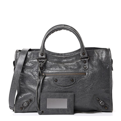 Balenciaga Agneau Classic Hardware City Gris Tarmac 1 of 12