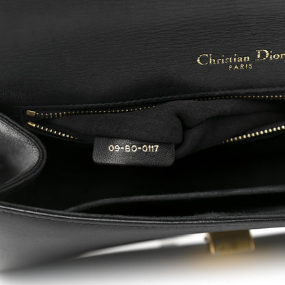 Christian Dior Lambskin Studded Medium Diorama Flap Bag Black 7 of 17