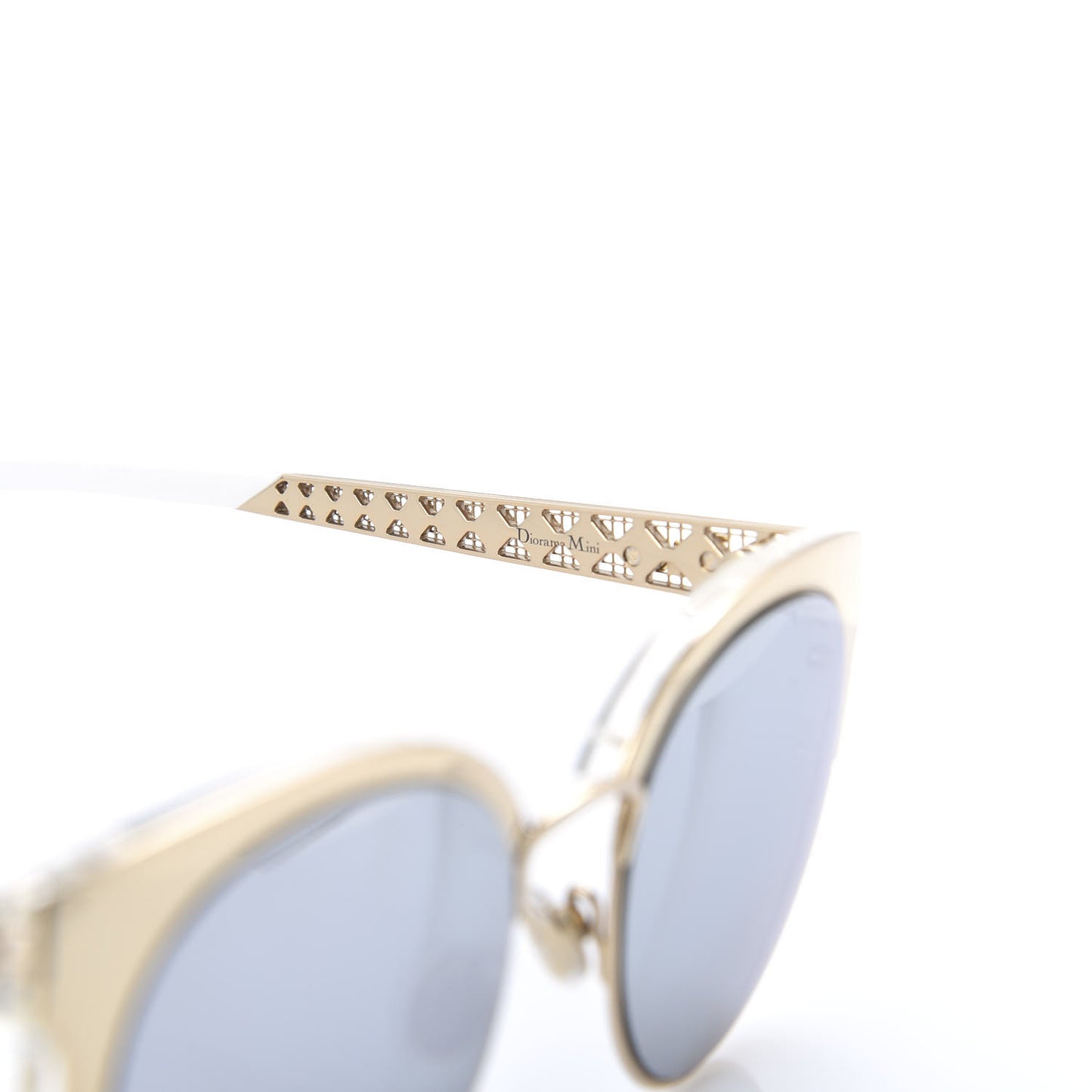 Diorama Mini Sunglasses Gold