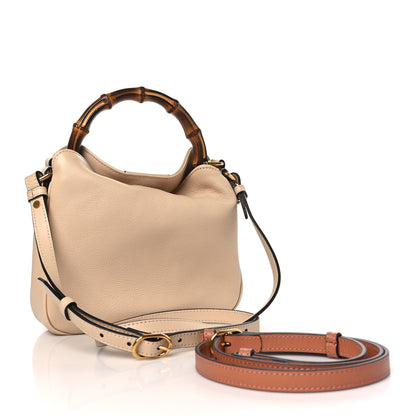 Gucci Softy Wonka Textured Dollar Calfskin Small Diana Shoulder Bag Light Beige 3 of 10