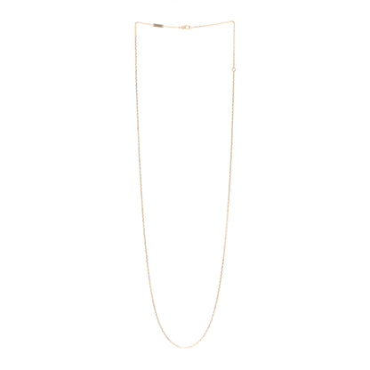 Van Cleef & Arpels 18K Yellow Gold Trace Chain Necklace 70cm 3 of 5