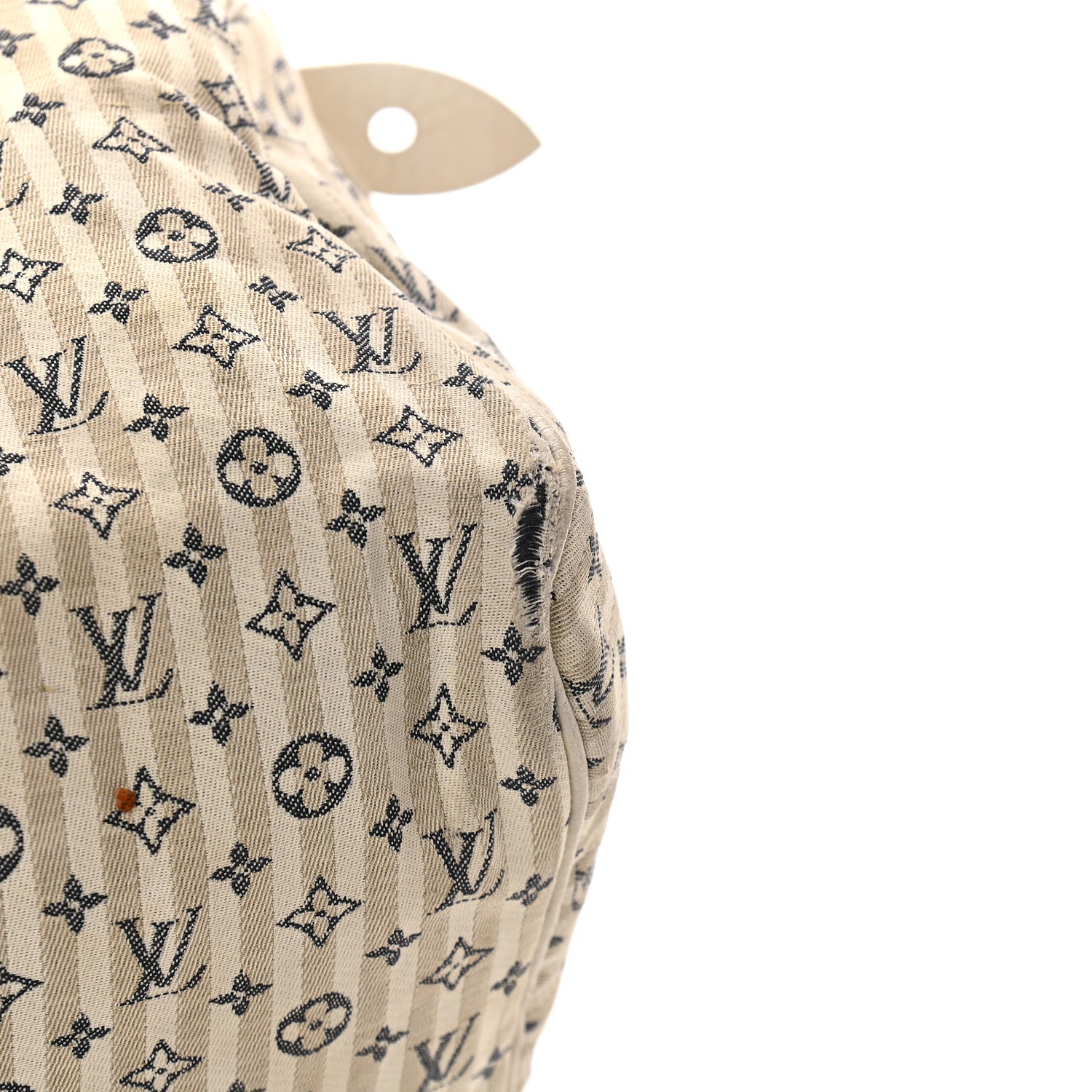 Louis Vuitton Mini Lin Croisette Speedy 30 Blue 9 of 11