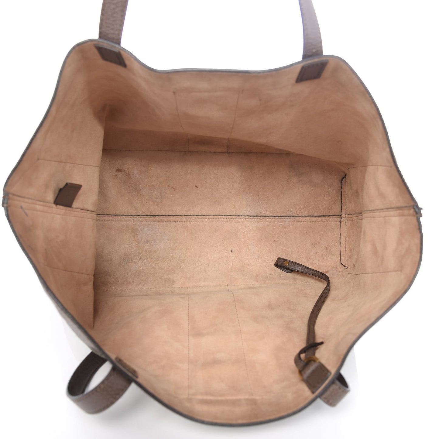 GG Supreme Monogram Web Large Ophidia Tote Brown