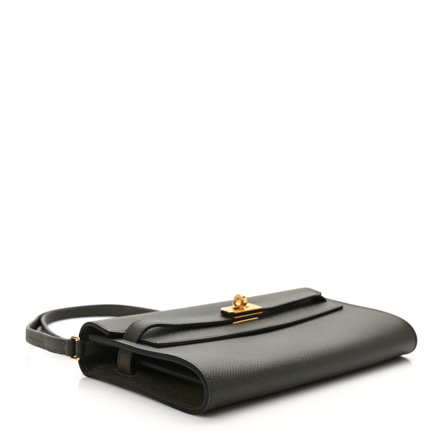 Epsom Kelly Wallet To Go Vert De Gris