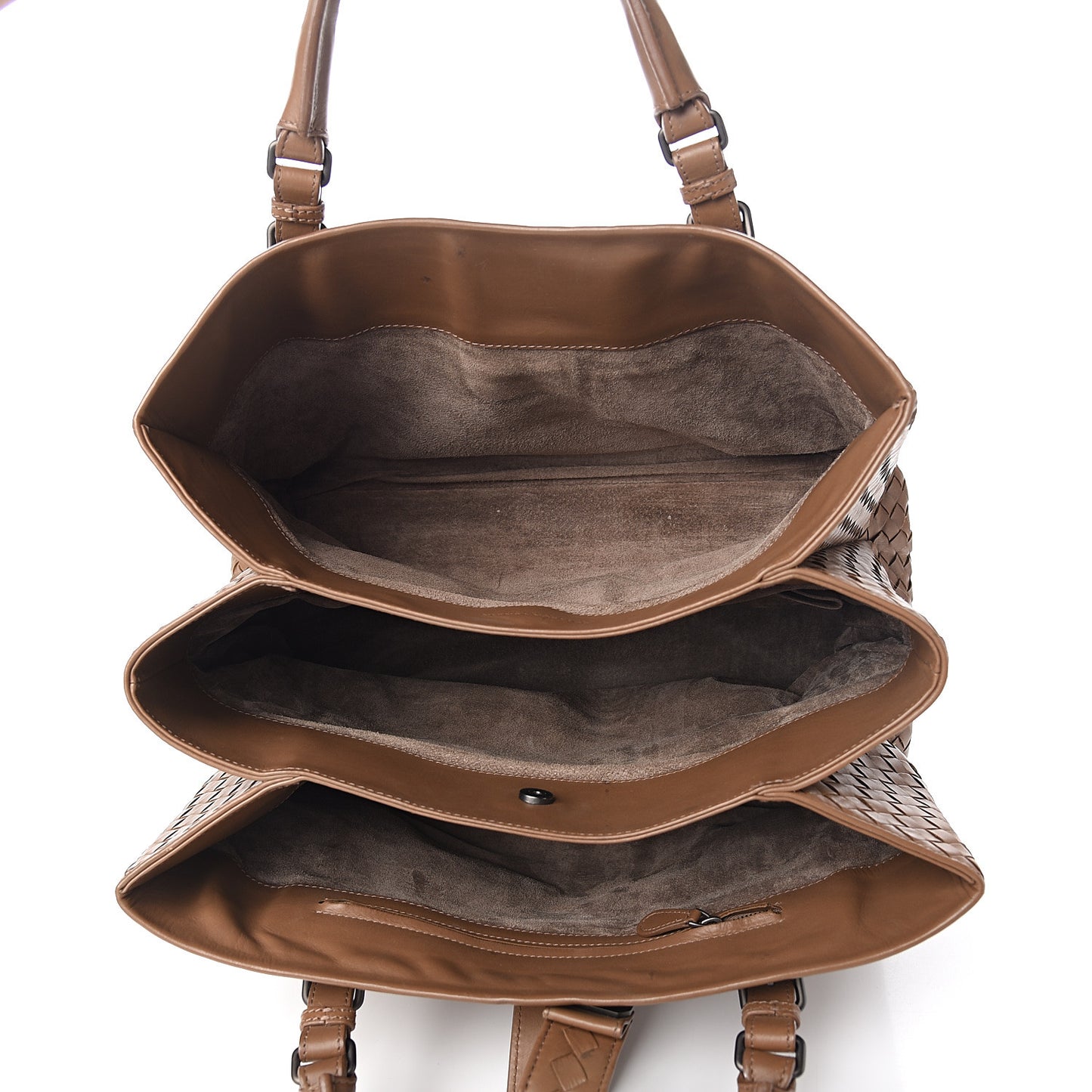 Nappa Intrecciato Medium Roma Tote Chene