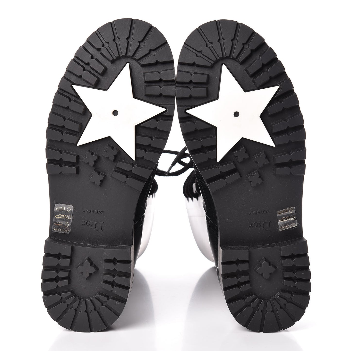 Rubber Diorcamp Low Boots 39 Black