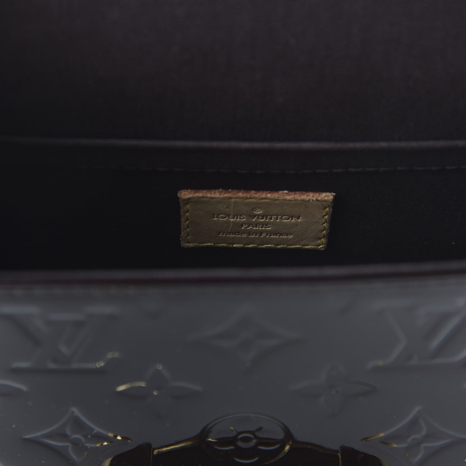 Louis Vuitton Vernis Bellflower PM Amarante 8 of 9