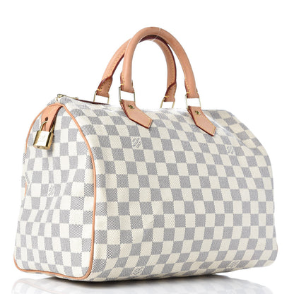 Louis Vuitton Damier Azur Speedy 30 3 of 16
