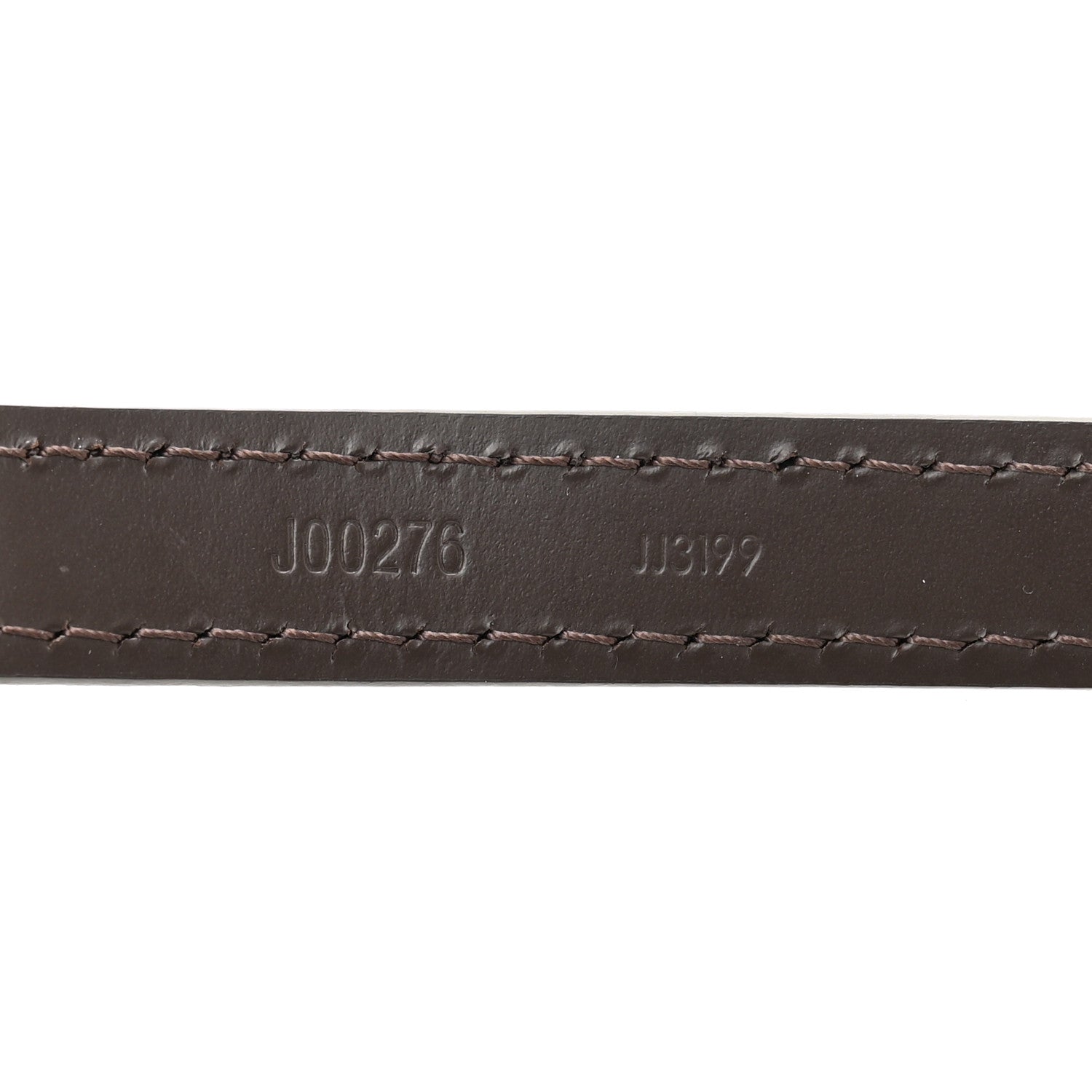 Louis Vuitton Calfskin 16mm Adjustable Shoulder Strap Ebene 5 of 5