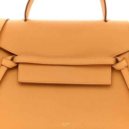 Celine Grained Calfskin Mini Belt Bag Amber 8 of 13