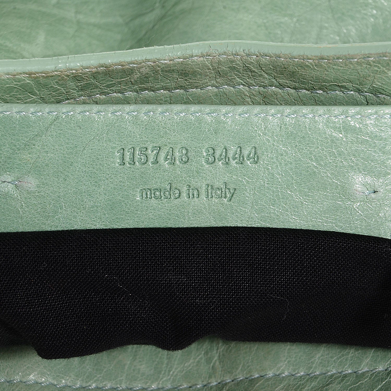 Balenciaga Chevre Classic Hardware City Vert D'eau 10 of 11
