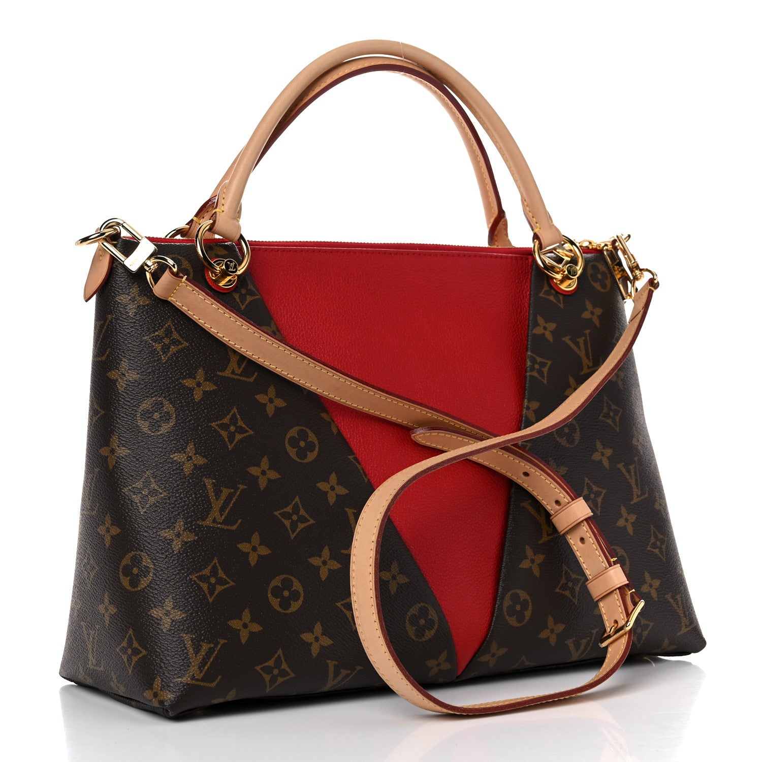 Louis Vuitton Monogram V Tote MM Cherry 3 of 17