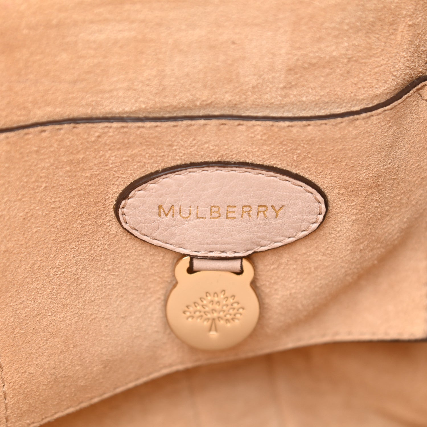 Mulberry Cookie Bayswater Satchel Pebble Beige 6 of 11