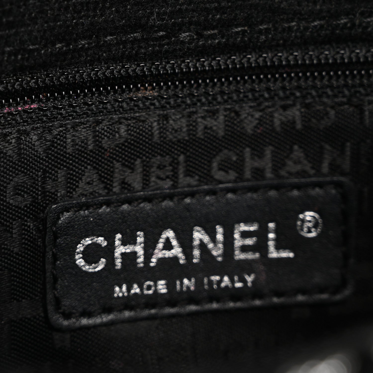 Chanel Tweed CC Cruise Small Chain Flap Black Silver 11 of 19