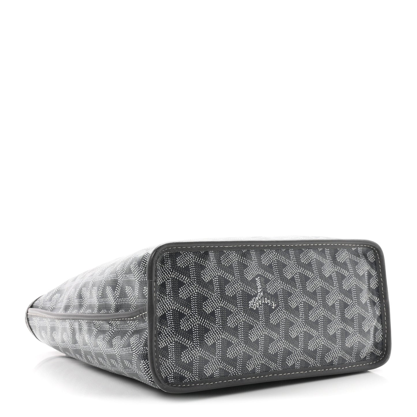 Goyardine Reversible Mini Anjou Grey