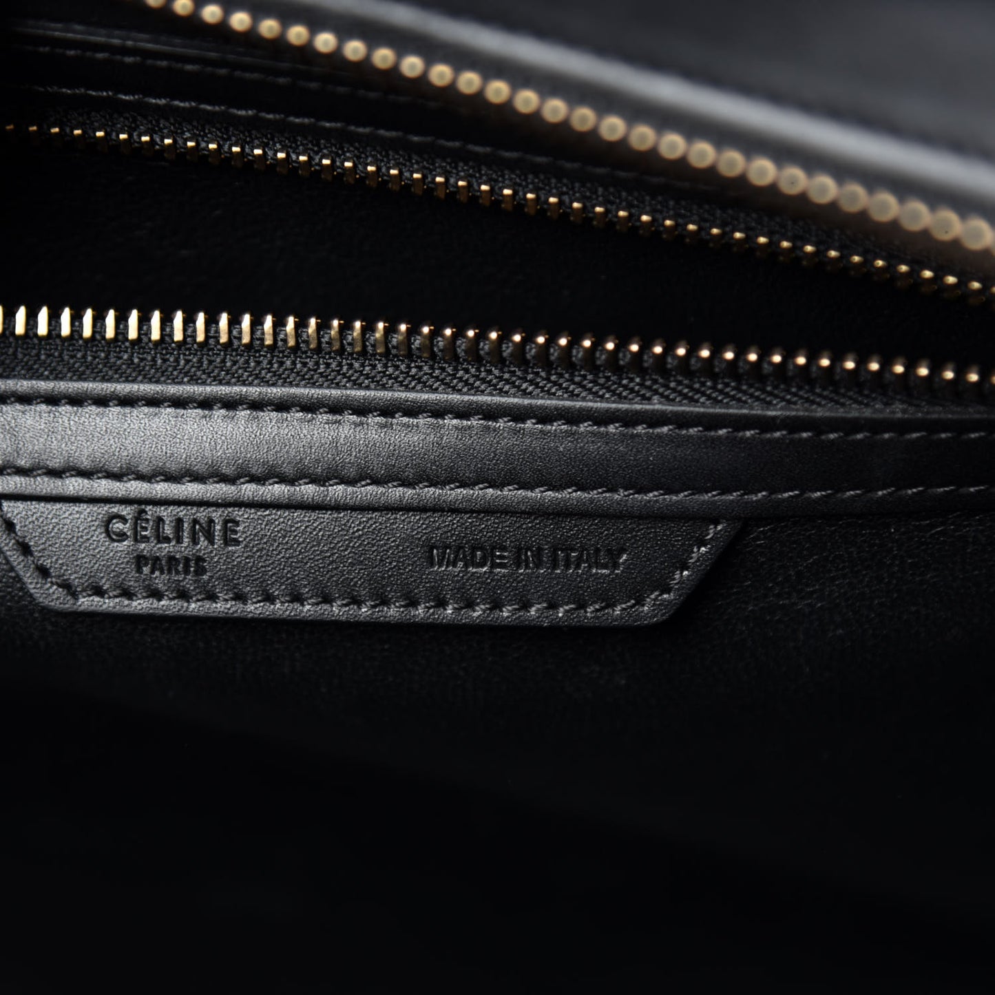Twill Smooth Calfskin Mini Luggage Dune Black