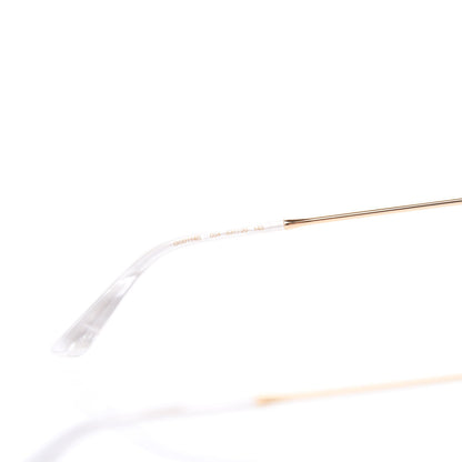 Gucci Metal Crystal Cat Eye Sunglasses GG00114S Gold 5 of 8