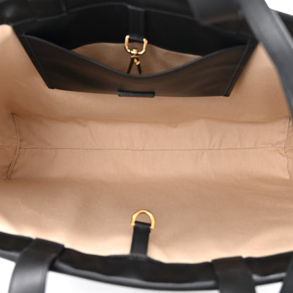 Jacquemus Smooth Calfskin Le Cabas Neve Tote Black 5 of 12