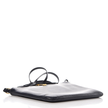 Saint Laurent Calfskin Teen Monogram Crossbody Bag Deep Marine 4 of 8