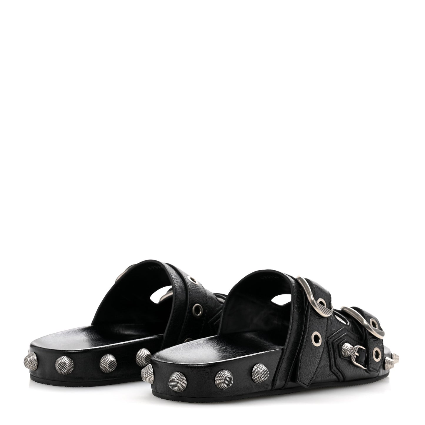 Agneau Arena Cagole Mens Slide Sandals 43 Black